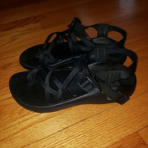 Chaco Black Strappy Sandals - Picture 3 of 7